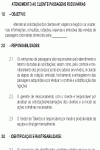 Modelo de Processo da Qualidade - Atendimento ao Cliente Passagens Rodoviárias