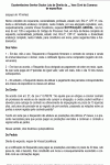 Modelo de Petição Notificação Judicial - Constituição do Devedor em Mora