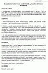 Modelo de Petição Ação Civil Pública - Responsabilidade - Ordem Urbanística - Novo CPC Lei nº 13.105.2015