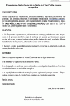 Modelo de Petição Restabelecimento de Sociedade Conjugal - Novo CPC Lei nº 13.105.2015