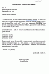 Petição Padrão para Requerimento Individual de Comparecimento à Assembleia Condominial