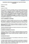 Modelo de Petição Liquidação e Execução de Honorários Advocatícios - Novo CPC Lei nº 13.105.15