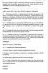 Modelo de Contrato Estatuto de Federação Desportiva