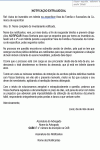 Modelo de Petição Notificação Extrajudicial ao Inventariante para que dê Termo ao Inventário