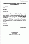 Petição Padrão para Recurso Ordinário Constitucional - Processo Penal