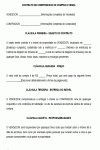 Contrato Padrão para Compromisso de Compra e Venda Imóvel