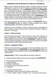 Modelo de Contrato Compromisso de Incorporação de Prédios de Apartamentos