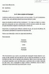 Contrato Padrão para Carta de Advertência por Atraso de Empregado