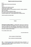 Modelo de Contrato Registro de Saída de Chaves para Visitação