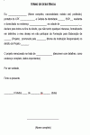 Declaração Padrão para Comunicado de Desistência de participação da Elaboração do Projeto