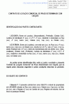 Modelo de Contrato de Locação Comercial - Caução Fiador Seguro Fiança