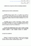 Modelo de Contrato de Locação de Cofre de Segurança - Banco