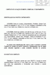 Contrato Padrão para Locação de Imóvel Comercial e Equipamentos