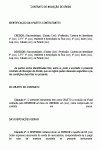 Modelo de Contrato de Novação de Dívida Contraída - Venda de Mercadoria - Devedor e Credor