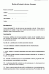 Contrato Padrão para Prestação de Serviços de Maquiagem