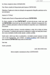 Contrato Padrão para Carta para Exigir o Direito de Utilização de Equipamento Fotográfico em Formatura