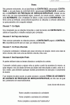 Contrato Padrão para Termo de Aditamento de Contrato de Prestação de Serviço