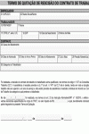 Termo Padrão para Quitação de Rescisão Contrato de Trabalho Doméstico - Domestica - Novo a partir de 01 fevereiro 2013