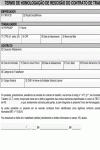 Termo Padrão para Homologação de Rescisão do Contrato de Trabalho Doméstico - Domestica - Novo a partir de 01 fevereiro 2013