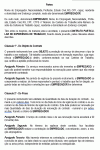 Contrato Padrão para Experiência de Trabalho