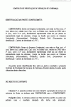 Contrato Padrão para Prestação de Serviços de Cobrança - Cobrador - Forma Pacífica ou Judicial