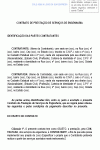 Modelo de Contrato de Prestação de Serviços de Engenharia - Engenheiro