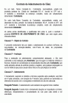 Modelo de Contrato de Adestramento de Cães