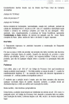 Petição Padrão Contestação - Preliminar de Inépcia da Petição Inicial - Novo CPC - Lei nº 13105-15