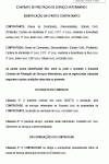 Contrato Padrão para Prestação de Serviços Veterinários - Animais Fazenda Chácara