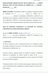 Modelo de Petição inicial Ação rescisória Contrato de locação Culpa do locador