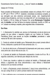 Petição Padrão Reclamação Trabalhista Horas Extras - Novo CPC - Lei nº 13105-15