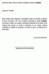 Petição Padrão Requerimento para Averbação de Alteração de Estado Civil de Casado para Viúvo