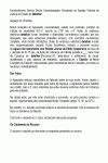 Petição Padrão Agravo de Instrumento com Pedido Liminar de Efeito Suspensivo