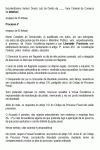 Petição Padrão Liberdade Provisória sem Fiança Depois do Oferecimento da Denúncia