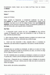 Petição Padrão Falsidade de Documento Incidenter Tantum - Novo CPC - Lei nº 13105-15