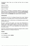 Petição Padrão Litispendência Contestação com Preliminar - Novo CPC - Lei nº 13105-15