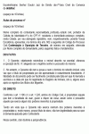 Petição Padrão Oposição de Terceiro Contestação - Novo CPC - Lei nº 13105-15