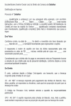 Petição Padrão Inventário - Habilitação de Credor