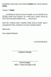 Petição Padrão Ciência de Movimento no Processo