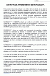 Petição Padrão de Contrato de Arrendamento de Motocicleta