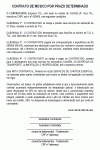 Petição Padrão Contrato de Músico por Prazo Determinado