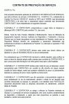 Modelo de Contrato de Prestação de Serviços de Hospital