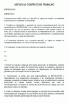 Petição Padrão Aditivo ao Contrato de Trabalho na Modalidade Teletrabalho