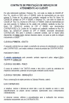 Modelo de Contrato de Prestação de Serviços de Atendimento ao Cliente