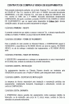 Modelo de Contrato de Compra e Venda de Equipamentos