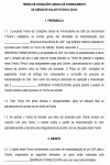 Termo Padrão de condições gerais de Fornecimento de Gerador Solar Fotovoltaico Fotovoltaica