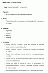 Descrição de Cargo Padrão de Camareira Hospitalar