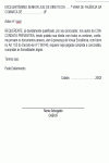 Termo Padrão de Petição Pedido para Julgar Cumprida a Concordata