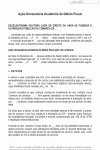 Modelo de Termo de Ação Declaratória Anulatória de Débito Fiscal