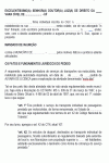 Modelo de Termo de Mandado de Segurança - Indeferimento de Alvará de Licença